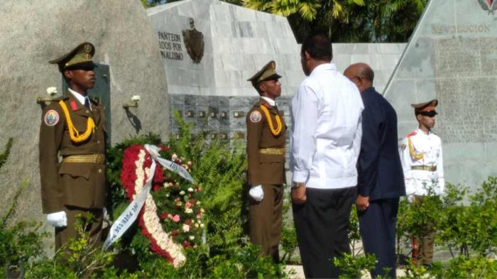 A Martí y Fidel, el homenaje de Namibia 