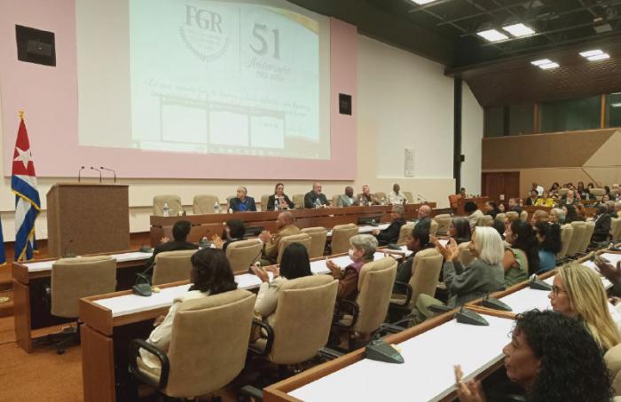 Lo que la Fiscalía ha logrado hasta hoy se ha defendido con «honor y espíritu de humanidad y justicia». foto: acn	