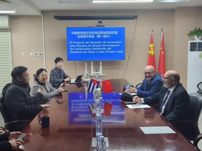 China envía donativo destinado al sistema eléctrico de Cuba