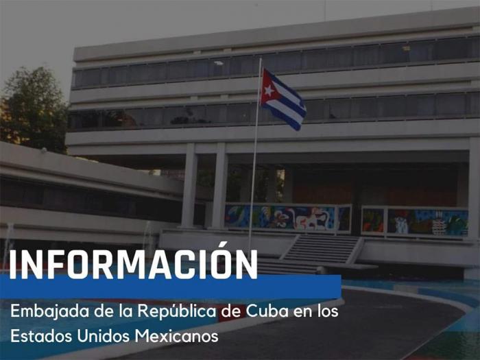 embajada que cuba en Mexico