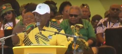 Presidente del Congreso Nacional Africano.