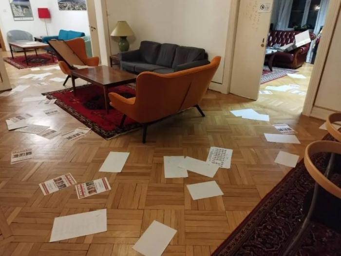 Invaden y vandalizan la embajada de Venezuela en Noruega 