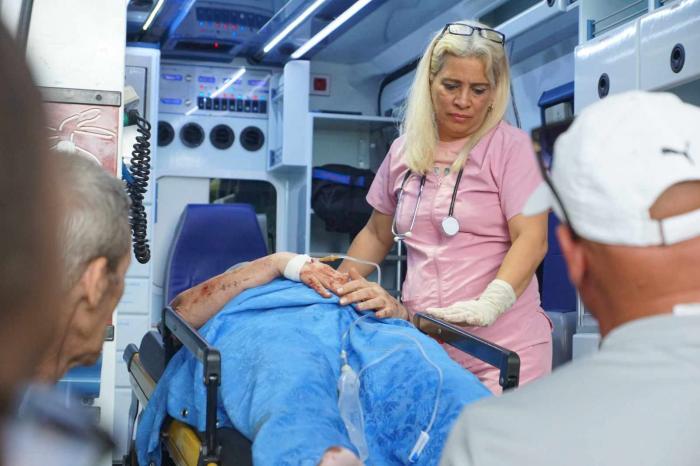 Accidente masivo en Cienfuegos