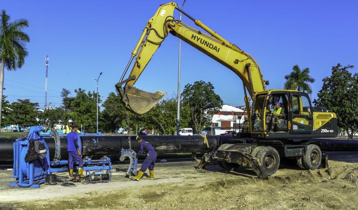 Instalación de nueva cometida de agua, Tulipán PLATINO