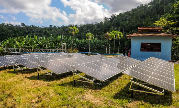 Estaciones de Bombeo con energía renovable en la provincia Artemisa