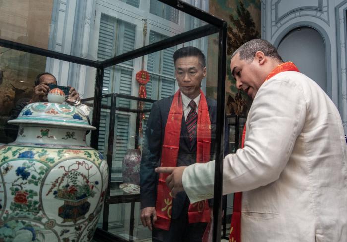 Ceremonia de Inauguración de la Exposición Feliz año nuevo chino 2025