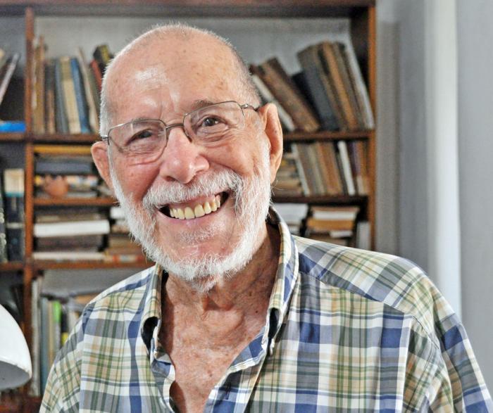Abelardo Estorino, poeta dramático cubano. FOTO: YANDER A. ZAMORA