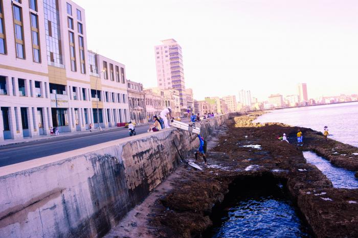 Malecón de La Habana.