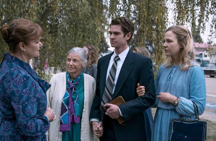 Por mandato del cielo, transmitida en Cuba. fotograma de la serie