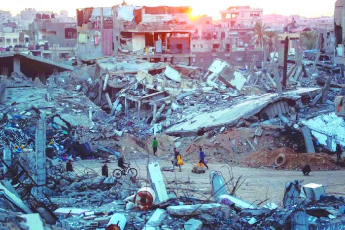 Los palestinos, para Trump, son una molestia que hay que buscar cómo quitársela del medio, y para eso necesita a Gaza vacía. FOTO: AP