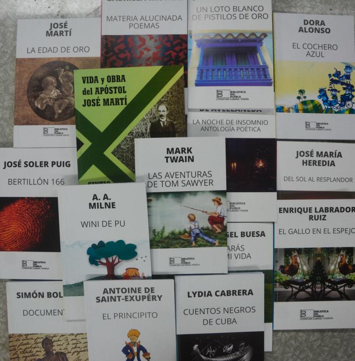 La Biblioteca del Pueblo, uno de los atractivos de la Feria. FOTO: JUVENAL BALÁN