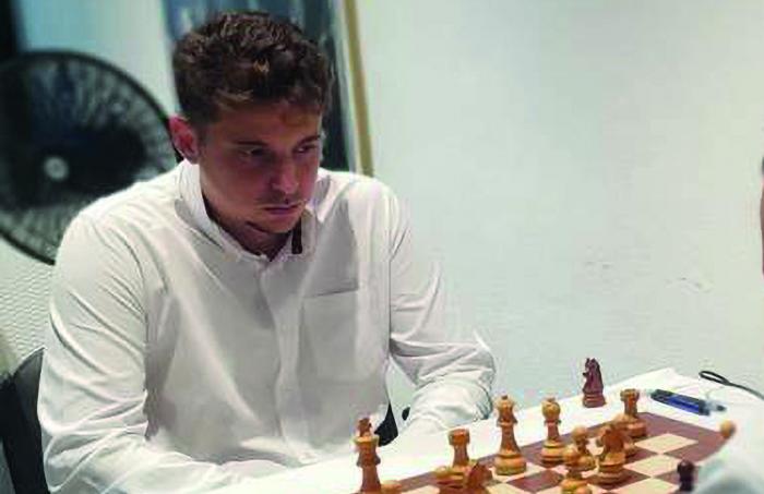 Jorge Elías se impuso en las partidas rápidas.
FOTO: FEDERACIÓN CUBANA DE AJEDREZ