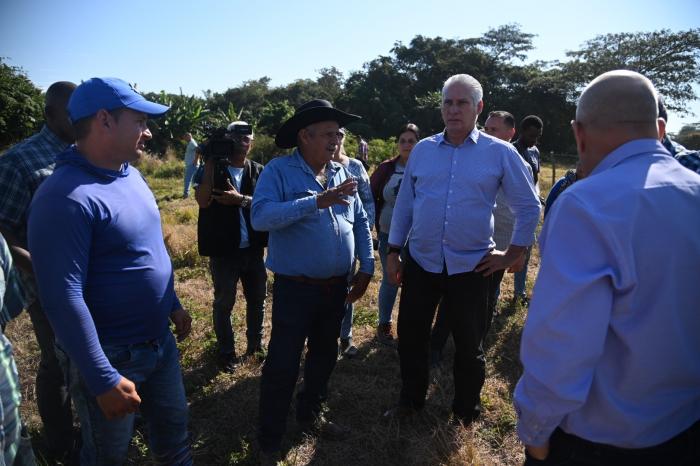 Díaz-Canel en Cienfuegos
