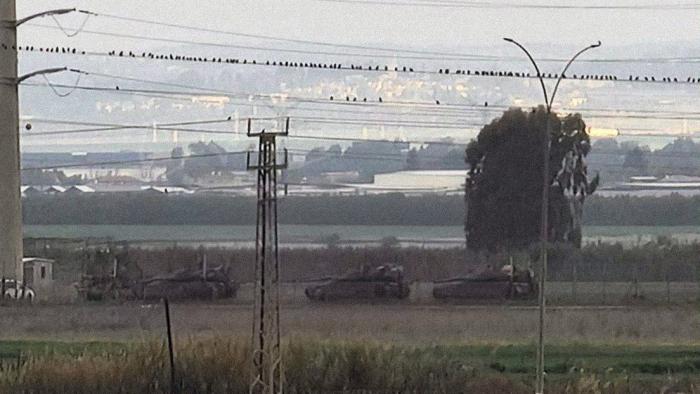 tanques de Israel