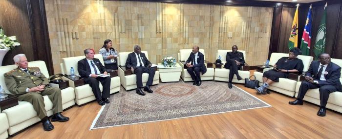 Estevan Lazo en Namibia