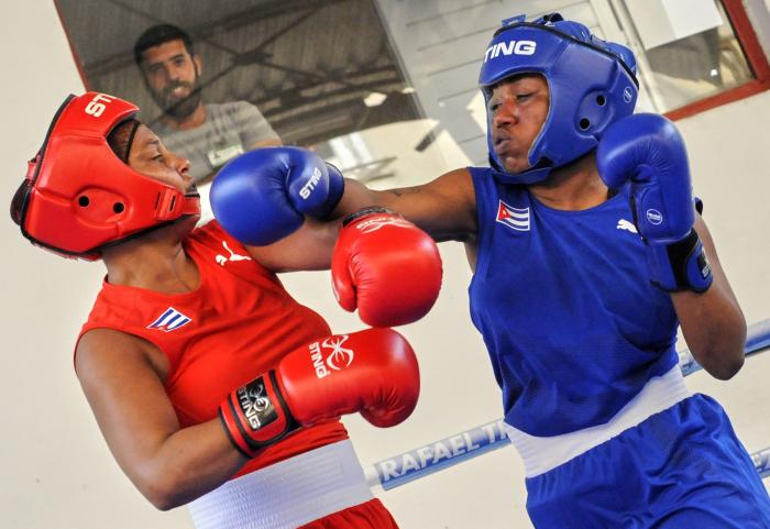 Dayira Mesa (derecha) tiene cupo para el Campeonato Mundial. foto: Endrys Correa