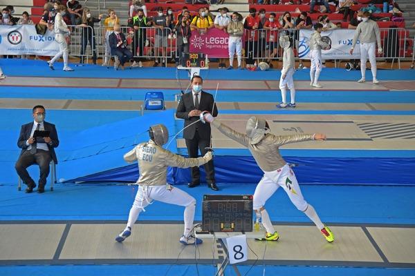 El santiaguero aseguró su cupo a la lid multideportiva en el clasificatorio celebrado en Paraguay. foto: jit
