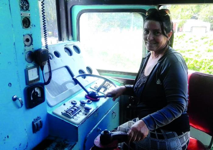 Con esa expresión de rostro, no hace falta preguntar si ama el oficio. FOTO DEL AUTOR