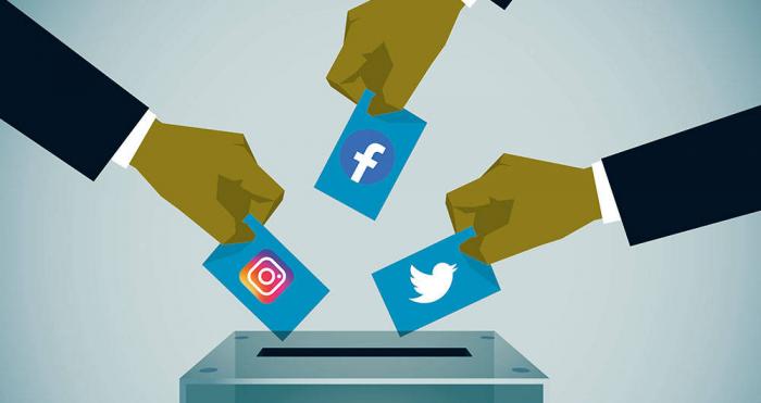 el contenido político se esparce a través de las redes sociales