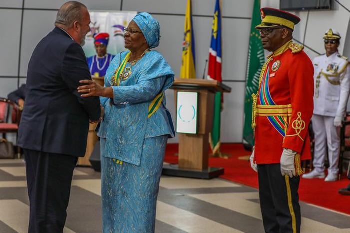 toma de posesión presidencial en Namibia