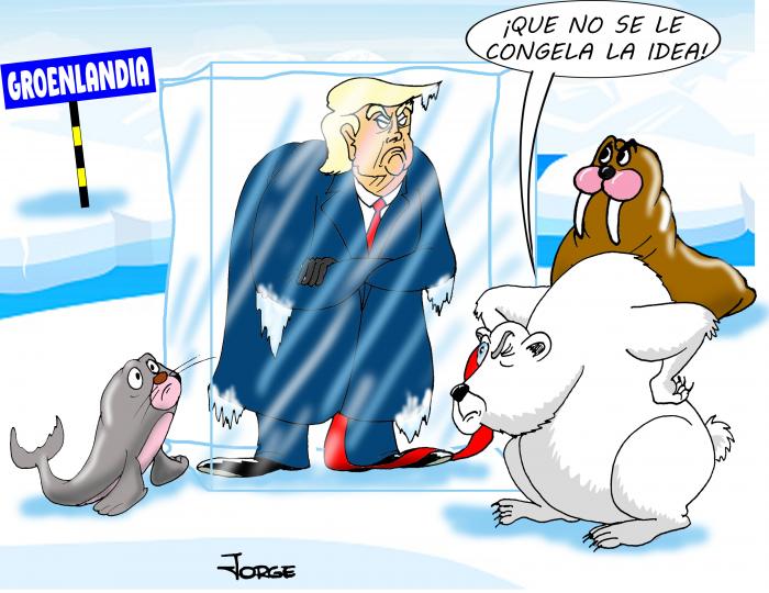 cARICATURA gROENLANDIA