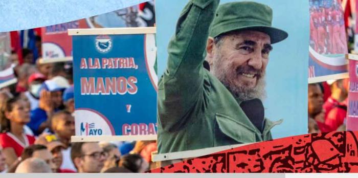 Presidente de Cuba convoca a marchar por un mundo mejor 