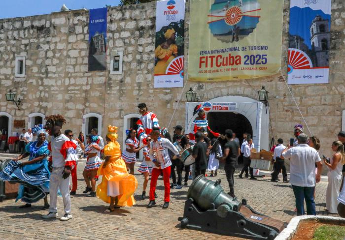 Feria Internacionaal de turismo 2025 en la fortaleza de la Cabaña, inauguración presidida por el Primer Ministro Manuel Marrero Cruz