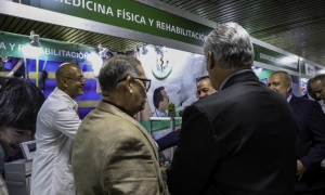Inauguración de Cuba Salud 2025 en el Palacio de Convenciones de la Habana, presidido por el Presidente Miguel Díaz Canel Bermúdez y el primer Ministro Manuel Marrero Cruz