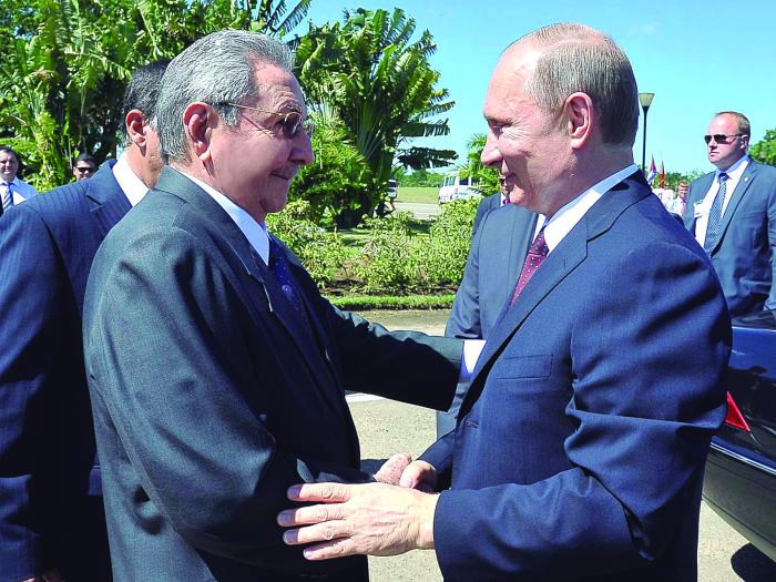 Visita del Presidente Vladimir Putin a Cuba.