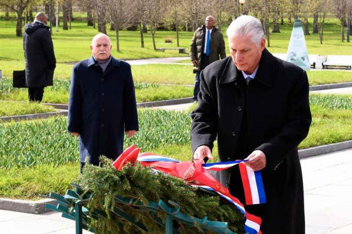Diaz Canel en Rusia