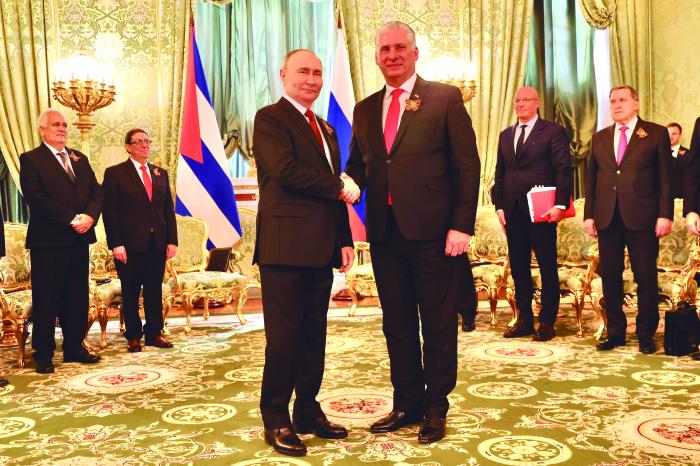La máxima fuerza impulsora de las relaciones ruso-cubanas siempre han sido y siguen siendo los contactos regulares al más alto nivel. foto: Alejandro Azcuy 