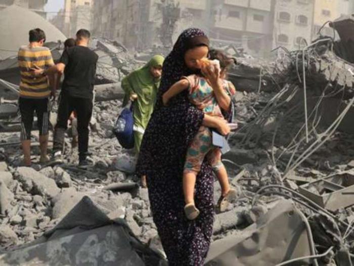  colapso de la vida en Gaza