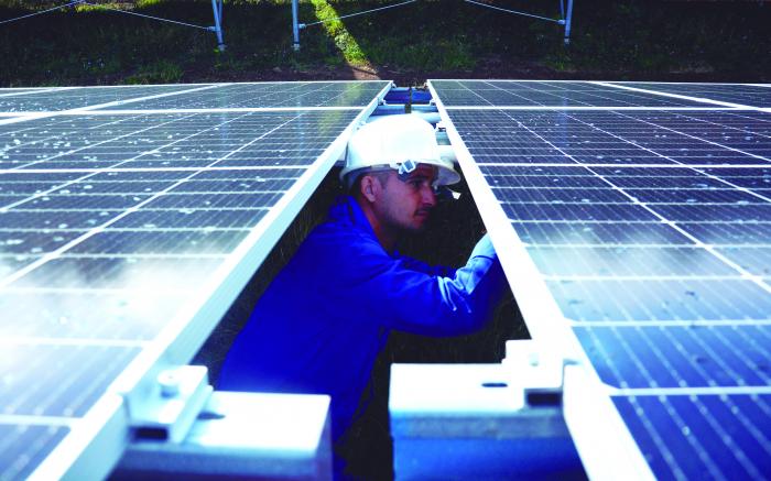 Parque Fotovoltaico instalación y Montaje