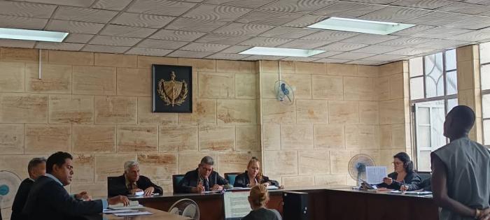 juicio ejemplarizante en La Habana