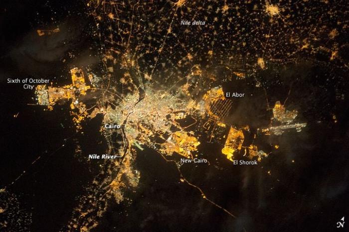 el cairo en la noche