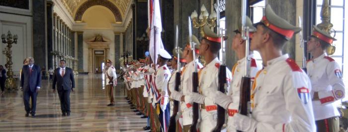 Recibió Esteban Lazo al Secretario General de la Unión Interparlamentaria
