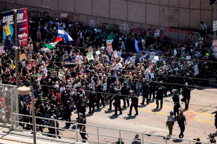 protestas Los Angeles