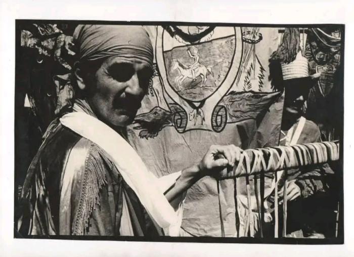 El gran Raúl Pomares, alma del teatro en Santiago de Cuba. 
Foto: Ramón Martínez Grandal
