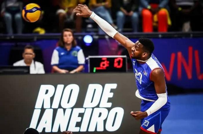 Marlon Yant es el líder anotador de la vnl, más destacado en el ataque y el tercero 
en el servicio. foto: volleyball world