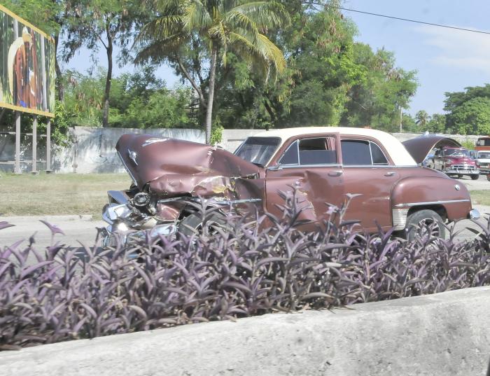 Accidente transito en Boyero y Camaguey.