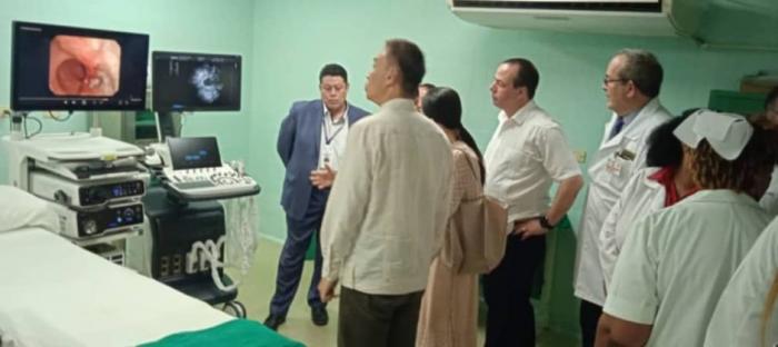 equipo de endoscopía digestiva