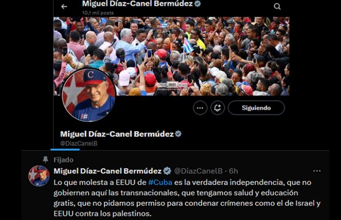 Condena Díaz-Canel sanciones 