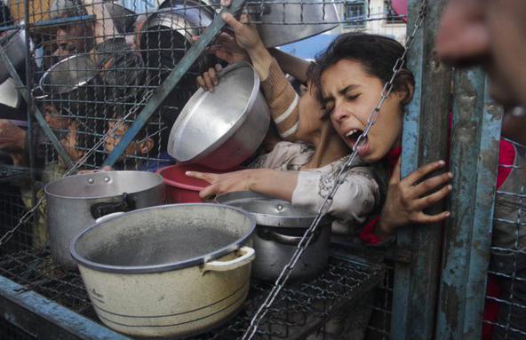 Niños palestinos
