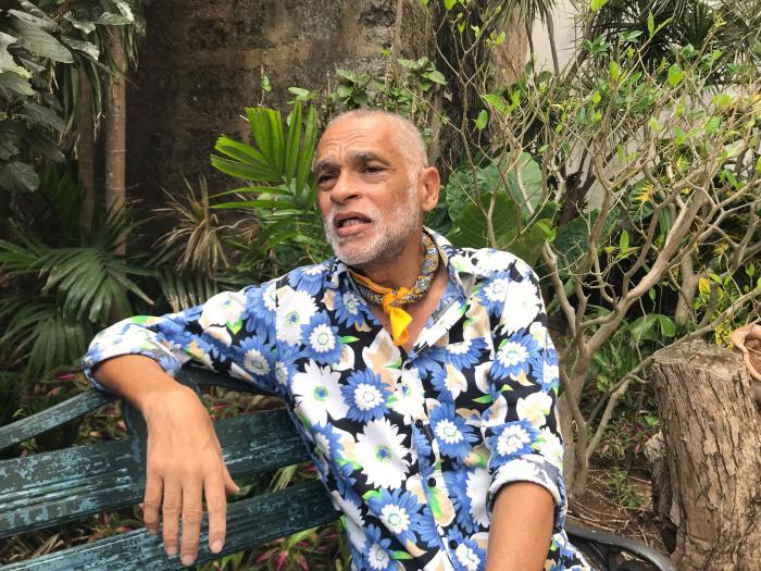 Osvaldo Manuel Pérez Peñalver, director del festival de narración oral para niños Cuentos para una añeja ciudad y del proyecto proyecto Teatro de la Palabra