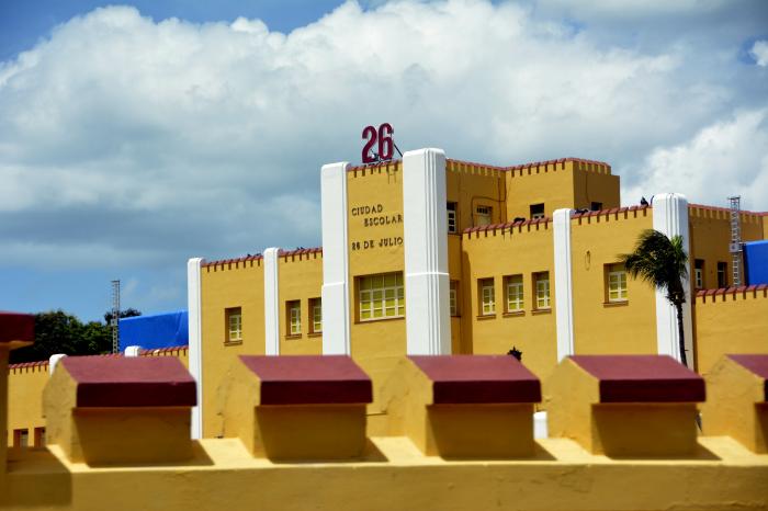 Cuartel Moncada listo para el acto por el 70 aniversario del Asalto al Cuartel Moncada en Santiago de Cuba