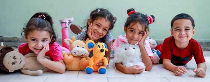 Niños cubanos, casita infantil , Peueños expedicionarios