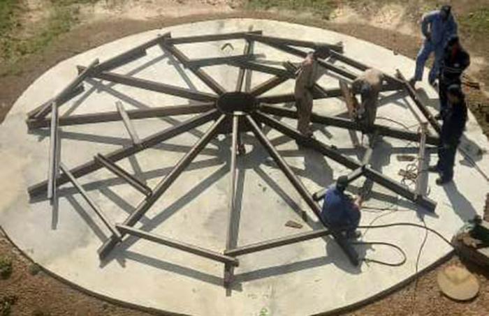 construcción de tanques de almacenamiento de combustible