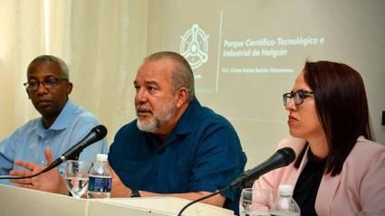 Manuel Marrero Cruz, en la inauguración oficial del Parque Científico-Tecnológico e Industrial