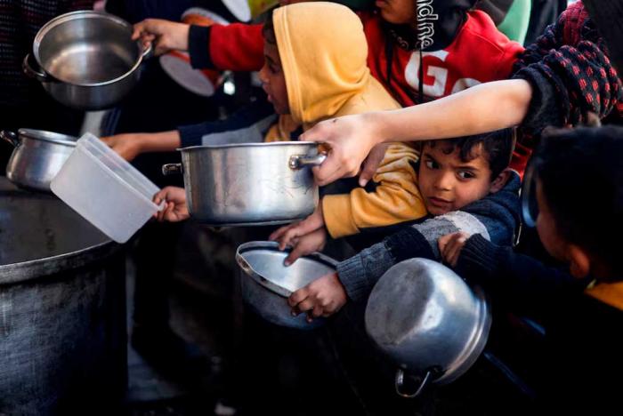  hambre y desnutrición en Gaza