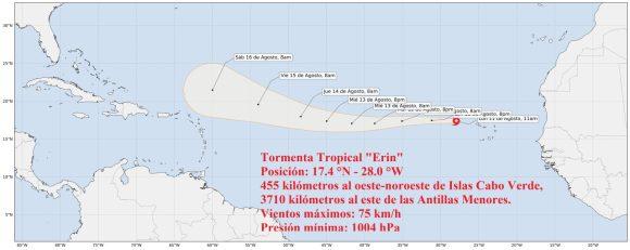 tormenta tropical Erin
